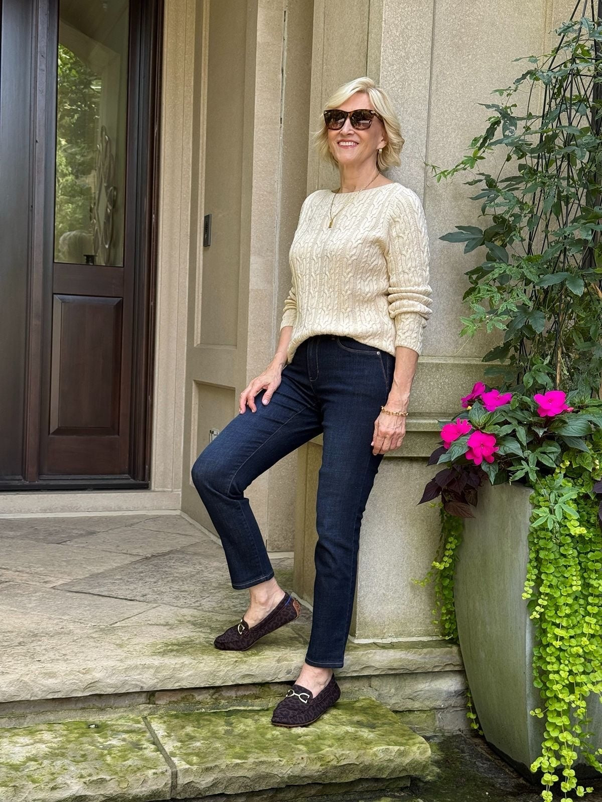 There’s something about a soft yellow sweater that just makes an outfit feel instantly happier. 💛

I paired this one with my favorite dark-wash denim and loafers for a look that’s simple, comfortable, and still feels pulled together.

This is the kind of outfit I reach for when I want to look polished without feeling like I tried too hard. And honestly, I think we can all use more of those! 😉

#LTKSeasonal #LTKOver40 #LTKootd