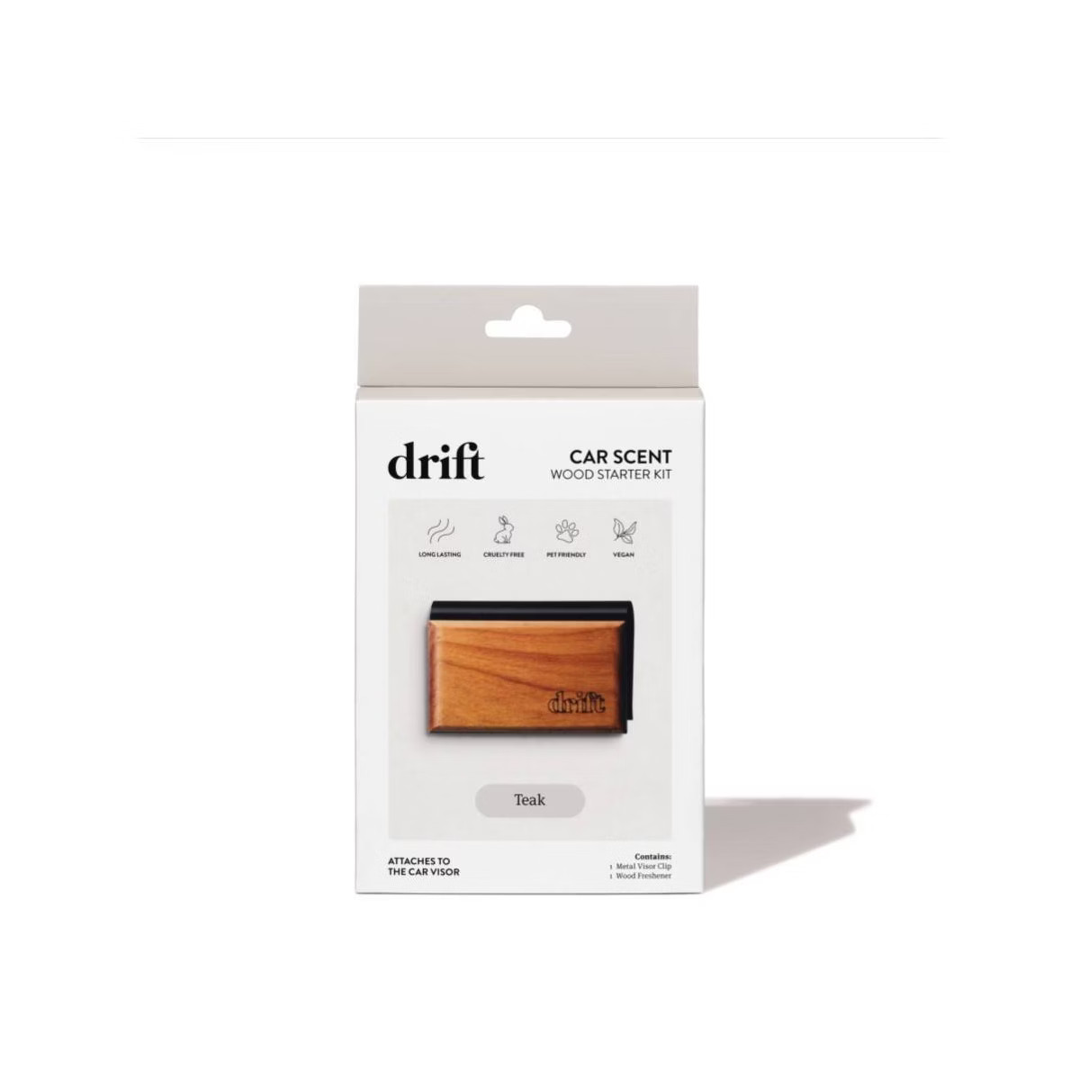 Drift Co Car Air Freshener Wood Starter Set Teak Scent: Drift Goods Wooden Freshener, Best Fragra... | Target