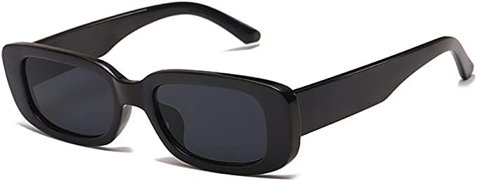 JUSLINK Rectangle Sunglasses for Women Trendy Retro Fashion 90s Sunglasses UV 400 Protection Squa... | Amazon (US)