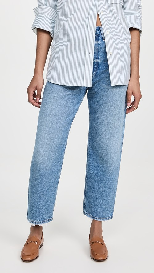 90s Crop: Loose Straight Jeans | Shopbop