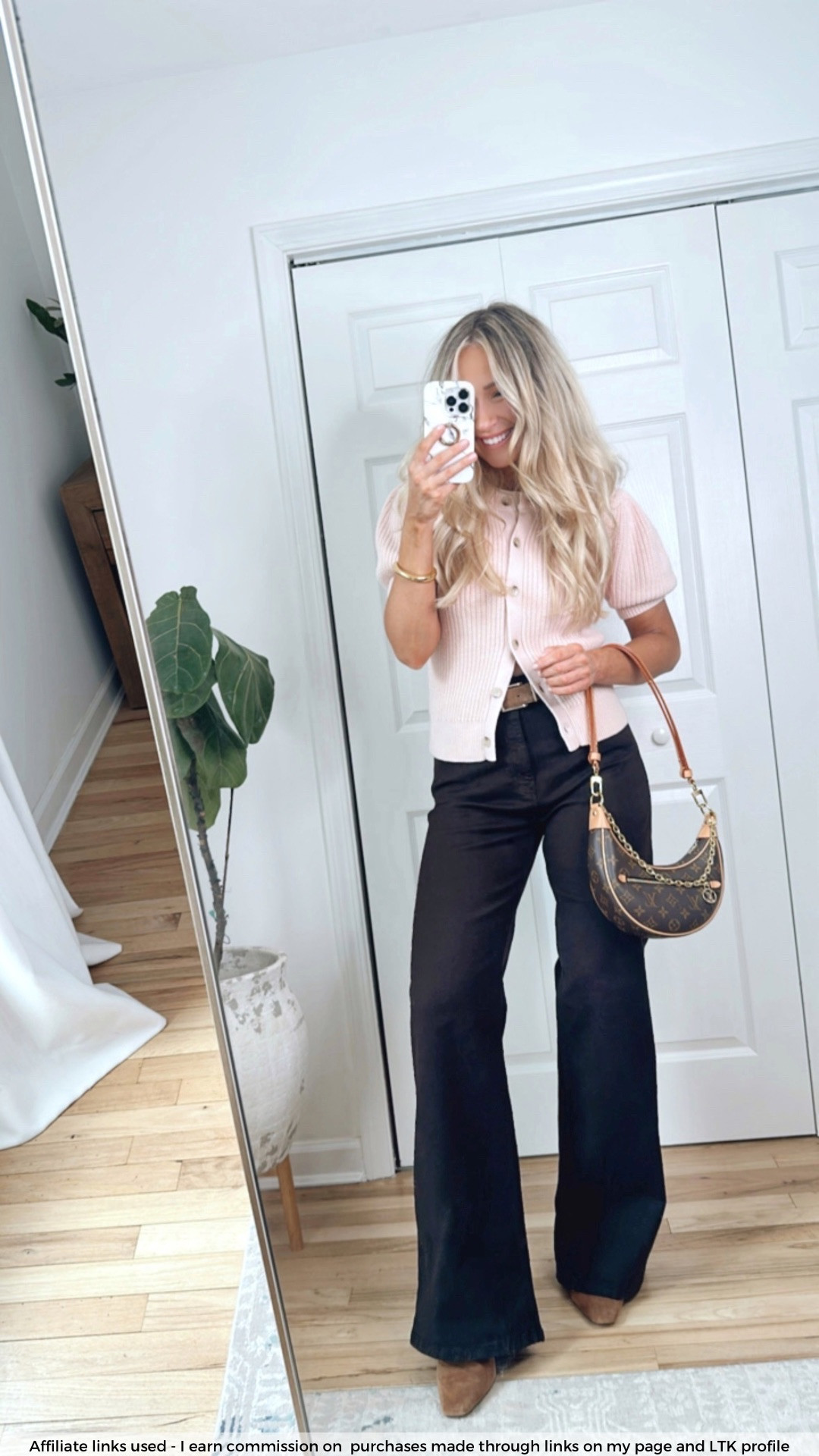 Early spring outfit 2026

Pink cardigan sweater
Zara jeans
Brown jeans
Spring fashion 
Galentine’s Day outfit 