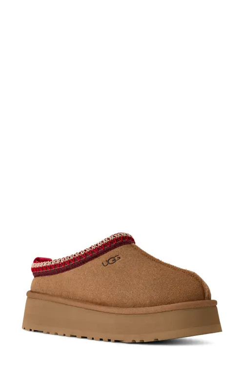 UGG(r) Tazz II Platform Slipper in Chestnut at Nordstrom, Size 6 | Nordstrom