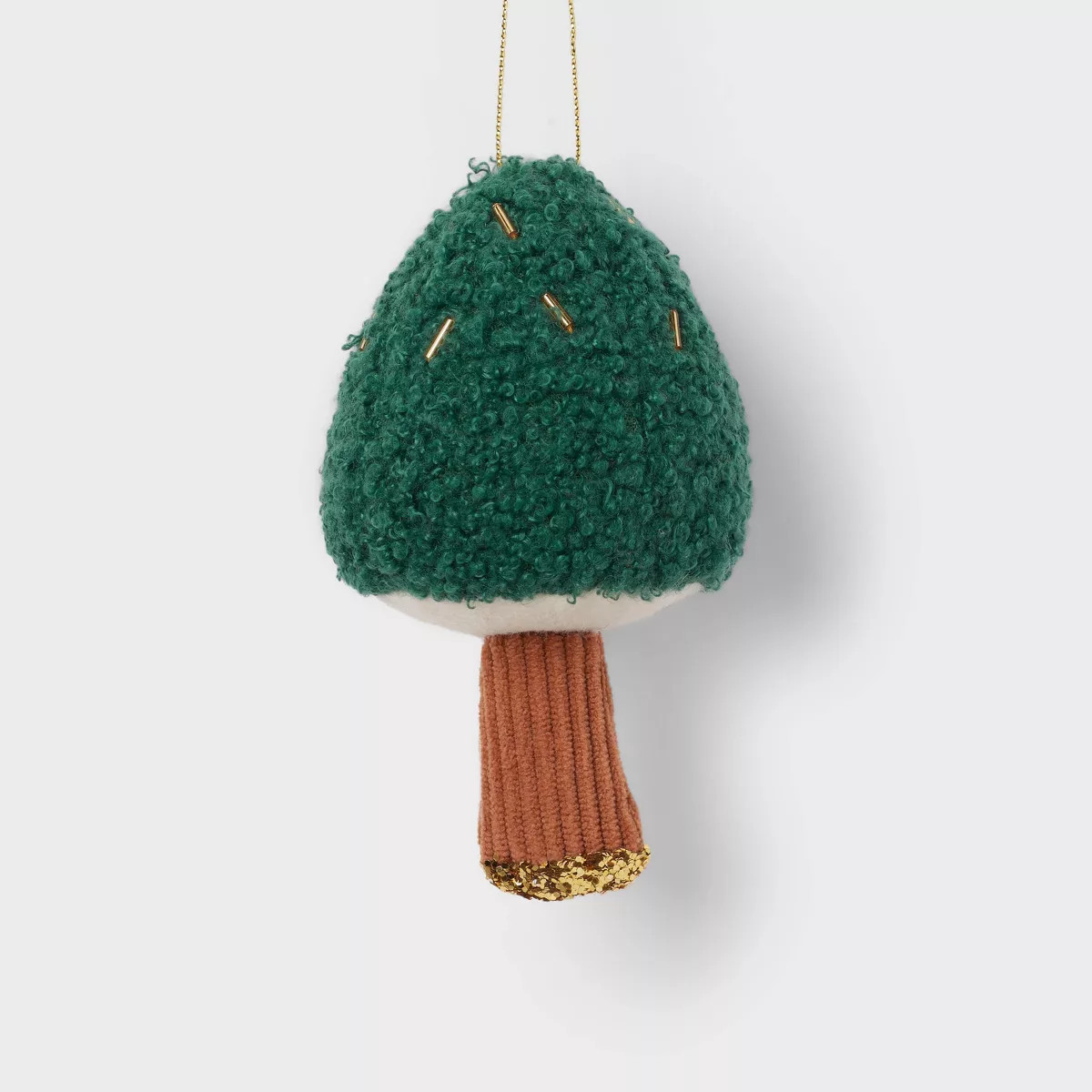 Fabric Mushroom Christmas Tree Ornament Green - Wondershop™ | Target