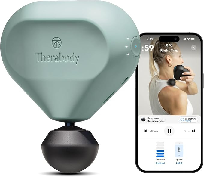 TheraGun Mini (2nd Generation) by Therabody - Handheld Electric Massage Gun - Compact Deep Tissue... | Amazon (US)