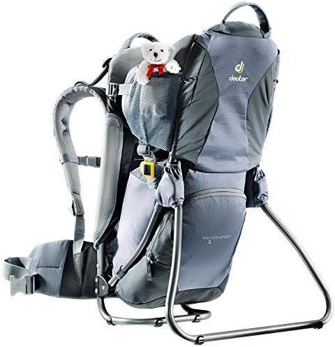Deuter Kid Comfort 1 - Child Carrier Backpack for Hiking (Titan/Granite) | Amazon (US)