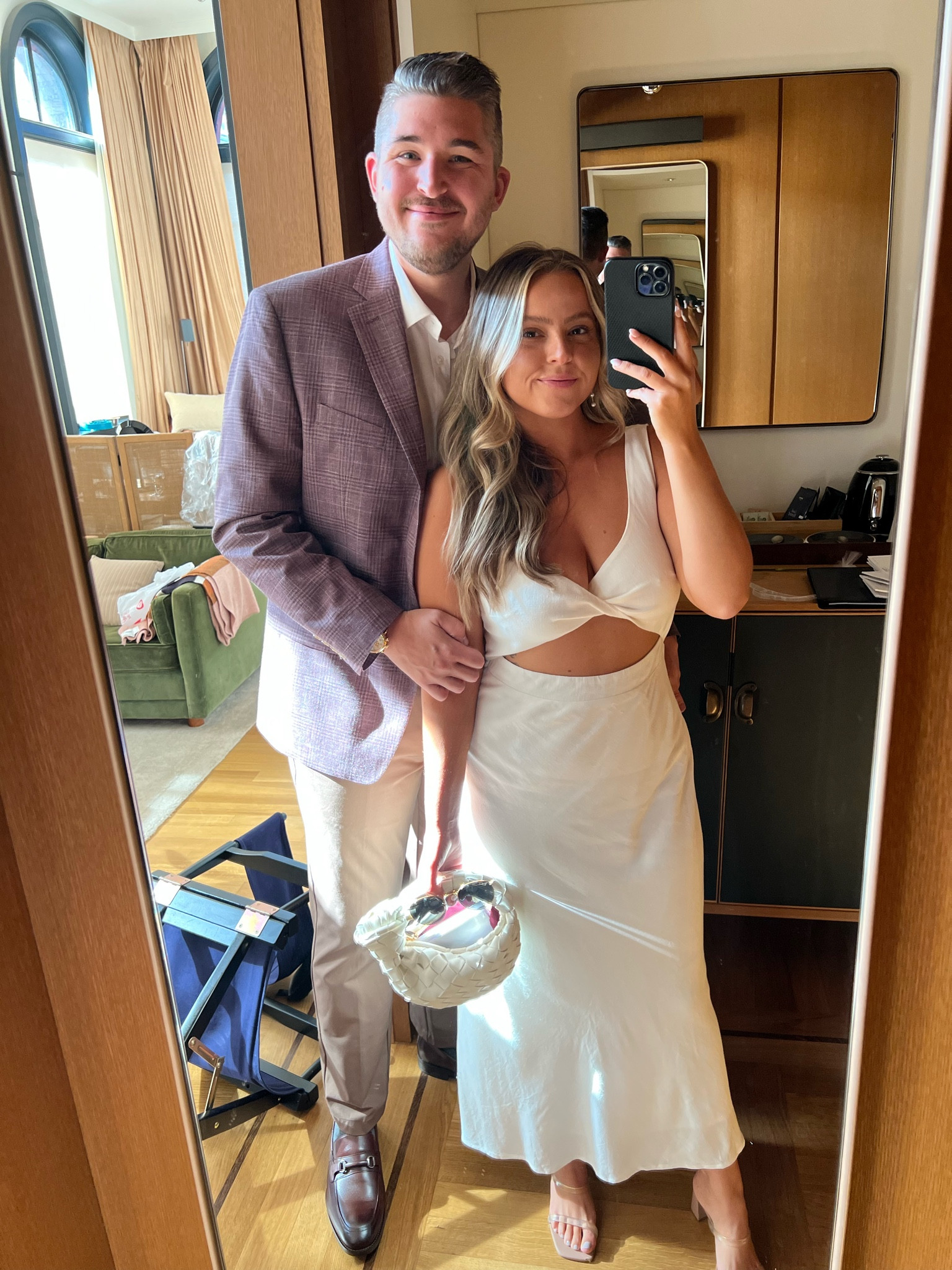 Rehearsal dinner dress. White dress. Bridal outfits. White purse. Amazon purse.

#LTKfindsunder100 #LTKmidsize #LTKwedding