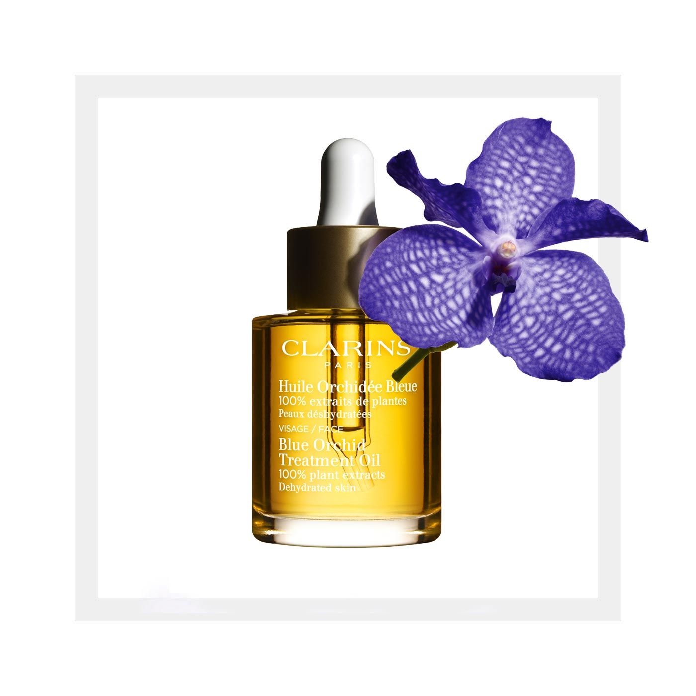 Blue Orchid Face Treatment Oil | Clarins US Dynamic