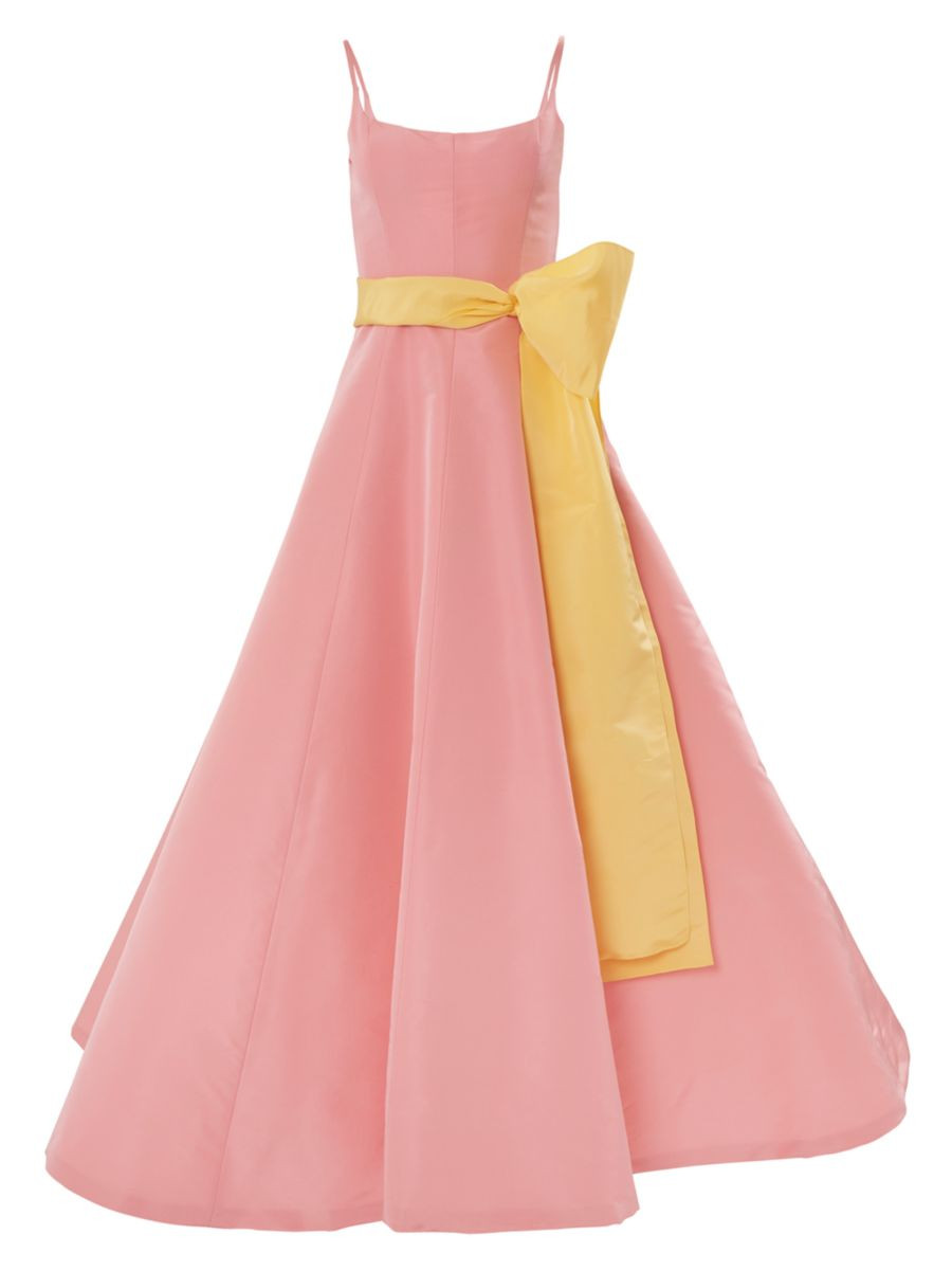 Silk Taffeta Sash Gown | Saks Fifth Avenue