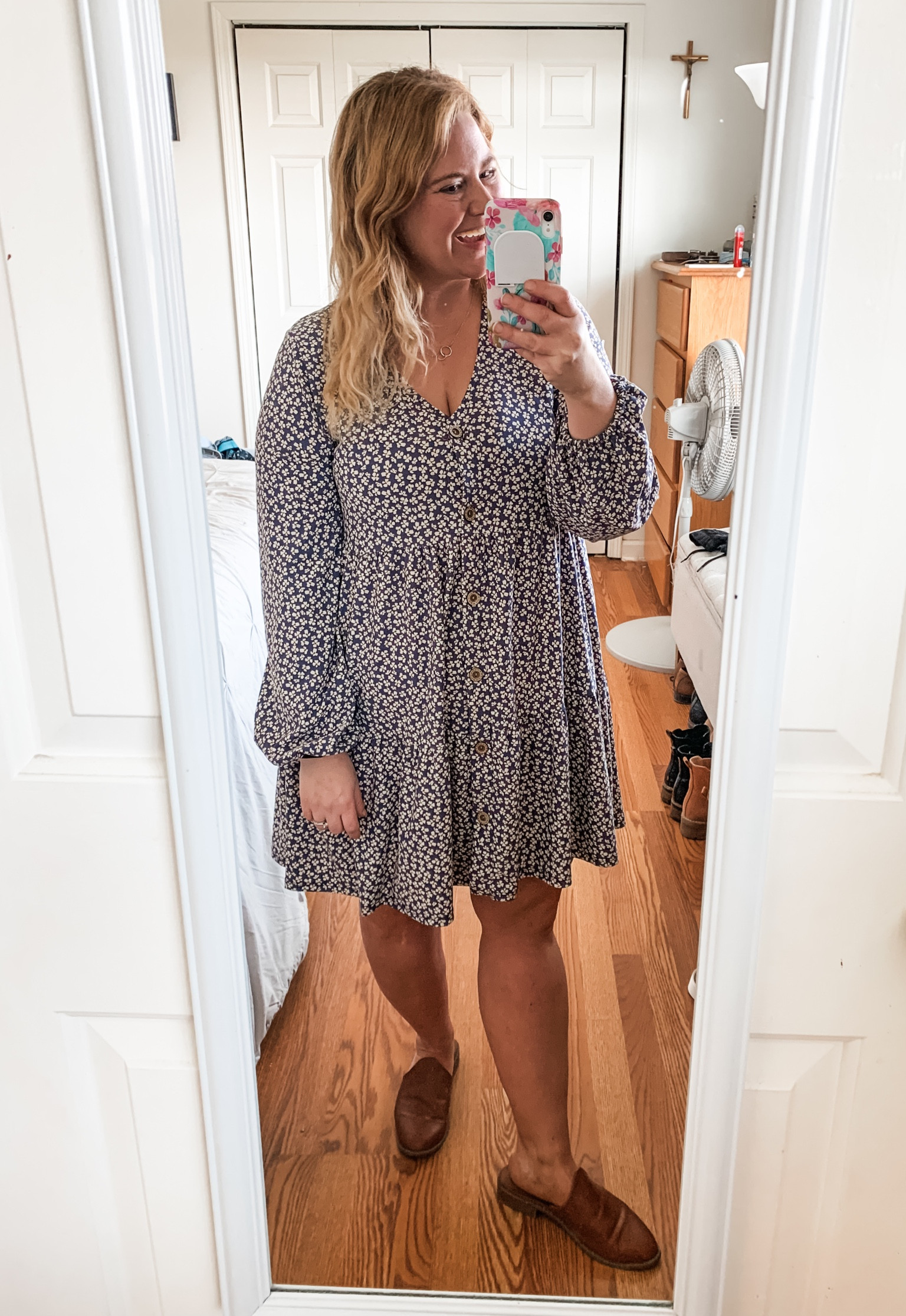 The prettiest ditsy floral print dress!

Nursing friendly dress
Teacher outfit 

#LTKSeasonal #LTKmidsize #LTKbump