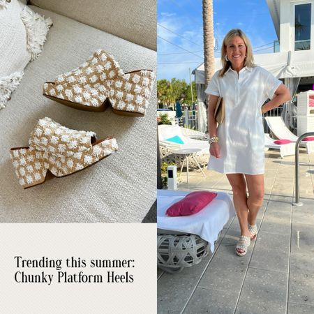 📈Trending this summer: Chunky Platform Heels👡

☀️Summertime is the perfect time to go BIG!
Think statement earrings, necklaces, bags, AND SHOES!

❤️Adding “large accessories” like these chunky platform heels from @cecelianewyork gives visual interest to an outfit by adding texture and height.  These platform heels also come in fun colors so that’s always an option!

☀️Shoes run tts.☀️

❤️I love this brand, particularly since they use color, metallics, studs, and oversized flowers to create their statement shoes.

😊Even though I’m a minimalist, I enjoy adding whimsy to my outfits!

🔗Comment PLATFORMS to shop.  Or click the link in my profile to shop my LTK account.

#cecelianewyorkpartner #cecelianewyork #styletip #over50fashion #platformheels

#LTKShoeCrush #LTKStyleTip #LTKSeasonal
