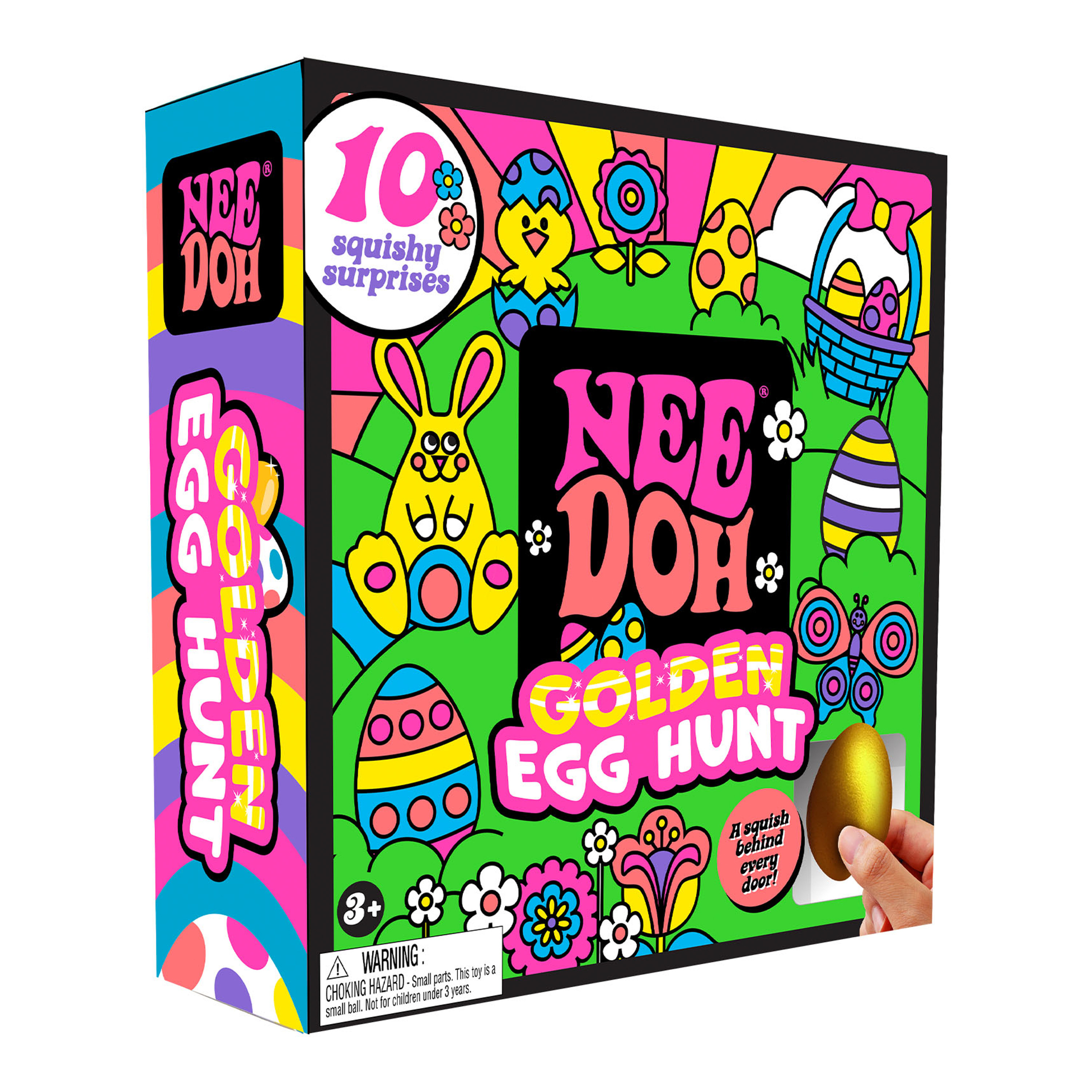 Schylling Nee Doh Golden Egg Hunt Stress Ball Box 10 Piece | World Market