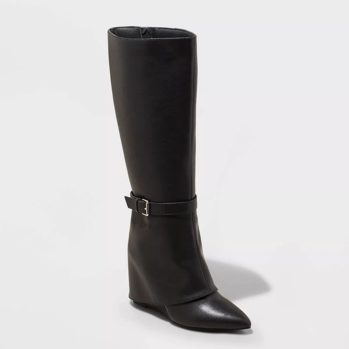 Women's Tall Novie Dress Boots - A New Day™ Black 5 | Target