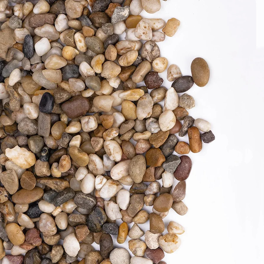 Pulovin 2.5 lbs Drainage Rocks for Potted Plants, 1/5 Inch Small Pebbles for Indoor Plants, Decor... | Amazon (US)