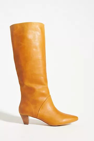 Silent D Kitten-Heeled Slouch Boots | Anthropologie (US)