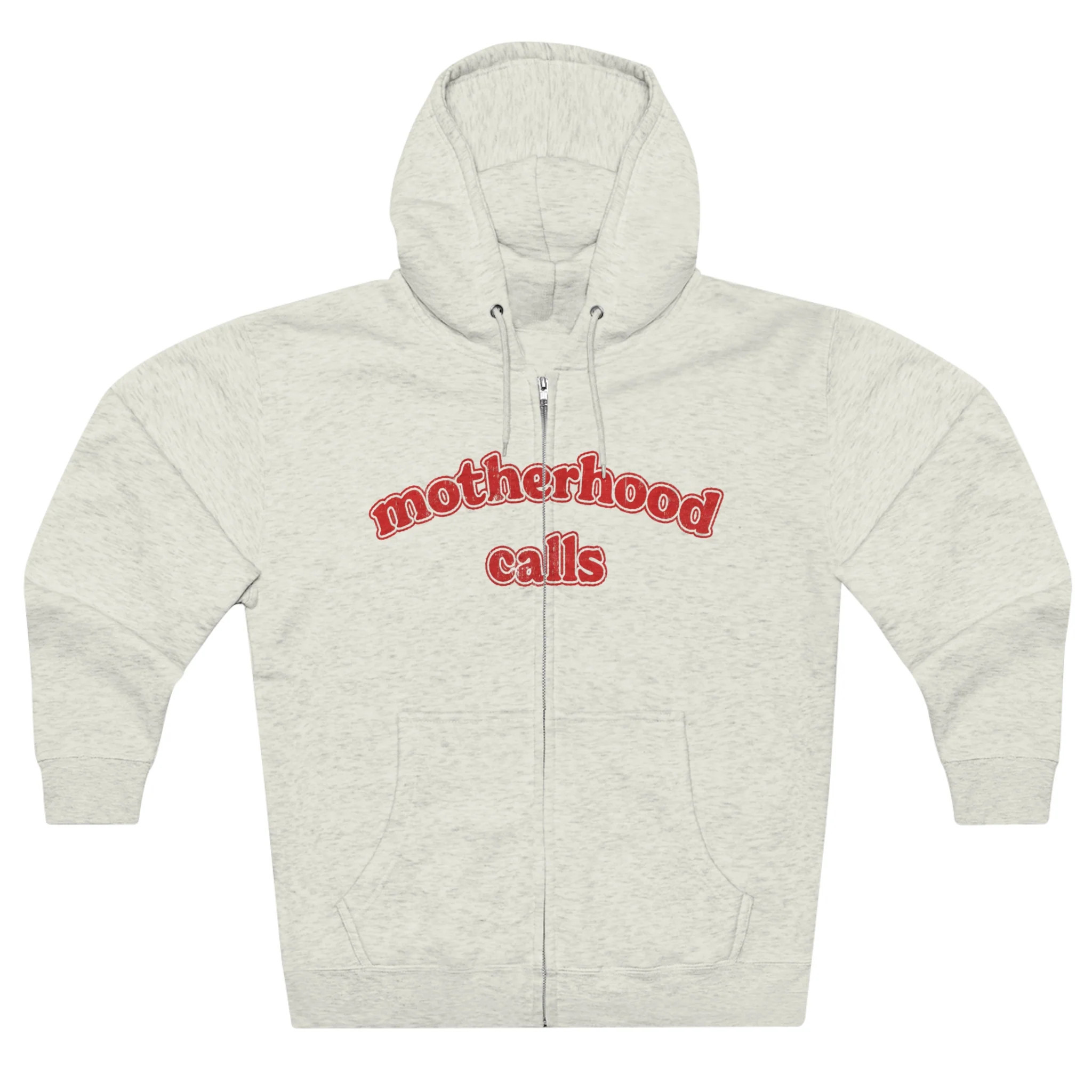 Motherhood Calls Zip Crewneck | Shop Kristin Jones