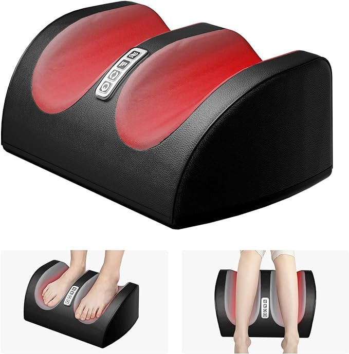 Shiatsu Foot Massager with Heat, FSA Eligible HSA Foot Massager for Foot Massage and Calf Massage... | Amazon (US)