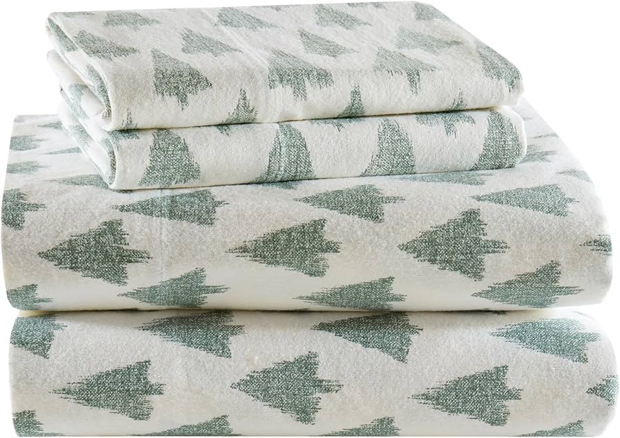 True North by Sleep Philosophy Cotton Sheet Set Cozy Print 100% Cotton Flannel Sheets Bedding Set... | Amazon (US)
