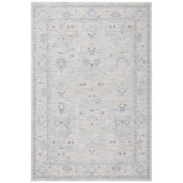 Joey Oriental Area Rug in Light Gray | Wayfair North America