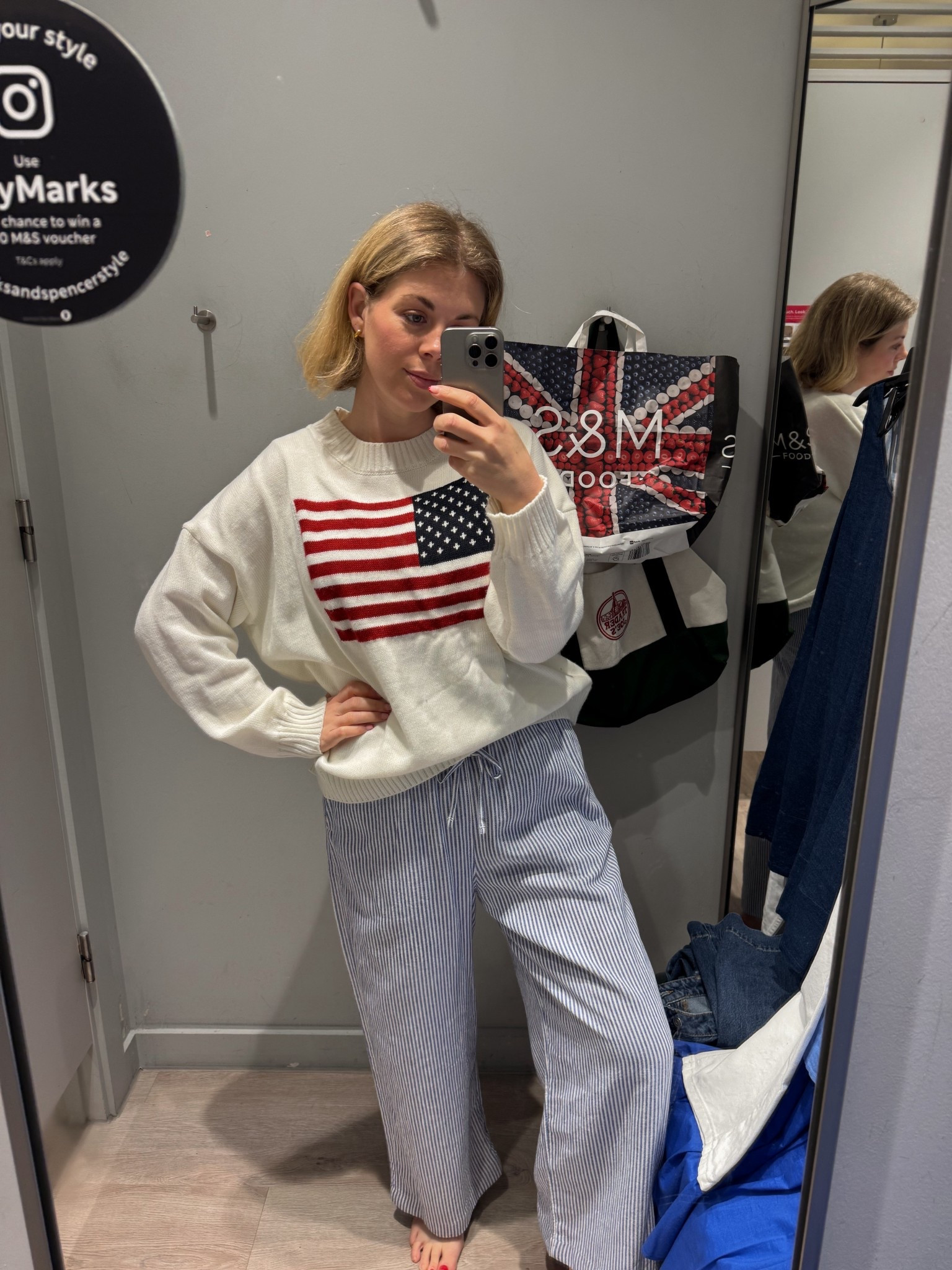 M&S April 26 try on 💙☁️