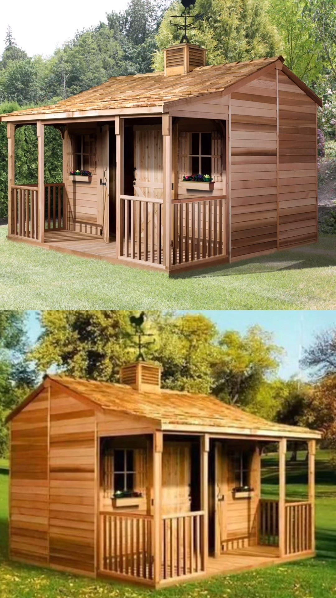 ⚡️ Your outdoor space deserves a main character moment. A shed? Not quite. This 12x14’ Western Red Cedar ranchhouse brings elegance, intention, and serious charm to your backyard. Double doors, shuttered windows, flower boxes, and a weather vane crown - all handcrafted to elevate your space.

Use it as a garden escape, a luxe studio, a guest retreat, or the aesthetic backdrop you didn’t know you needed.

🪵 100% Cedar
🛠️ Ships ready-to-assemble
💫 Tap to shop below 


#LTKStyleTip #LTKHome