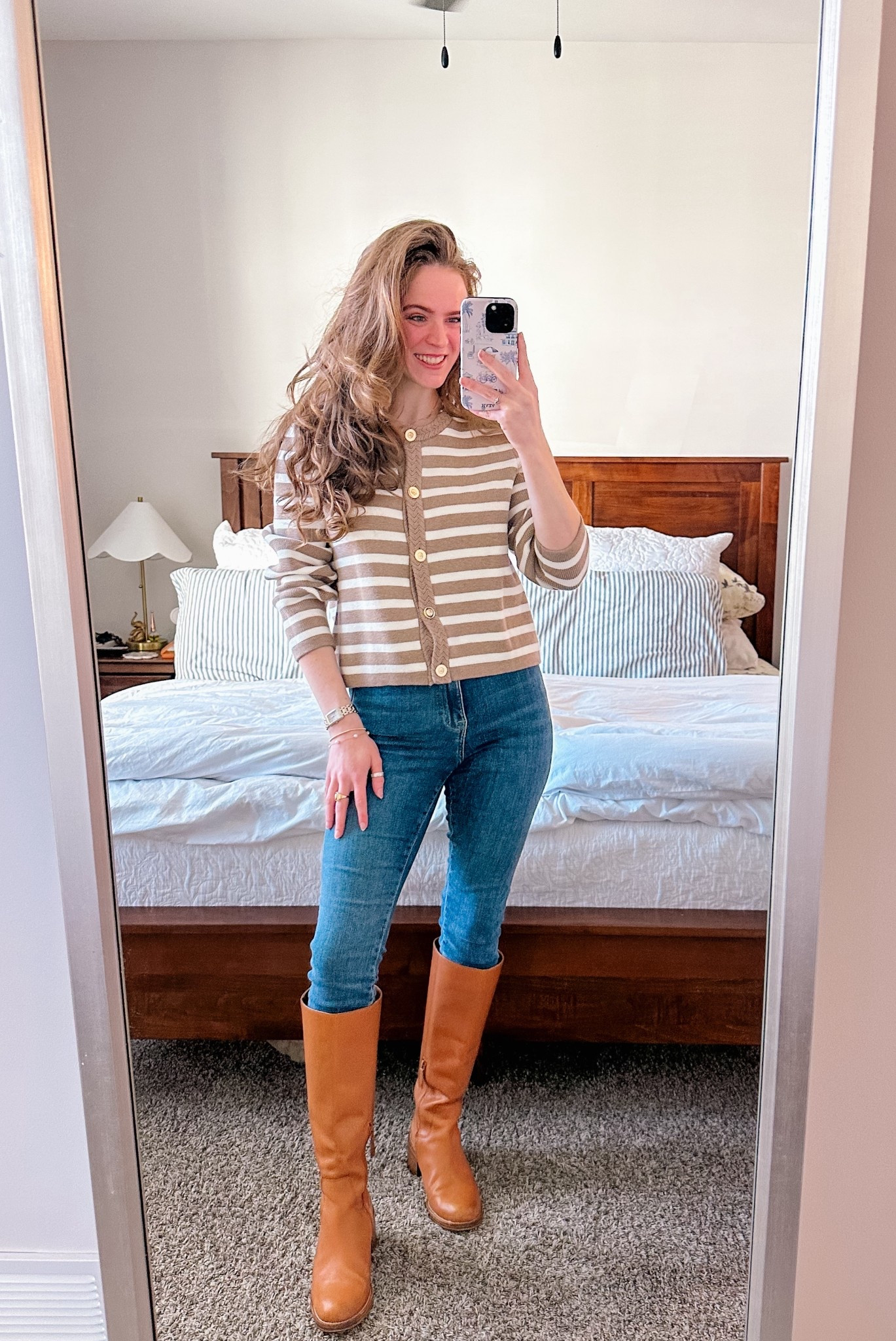 Feeling very equestrian in my OOTD!! I love this jacket sweater - it’s so sweet & sits so well!! A perfect sweater for winter 🤎

#LTKootd