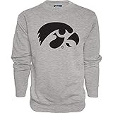 Blue 84 Men's Iowa Hawkeyes Crewneck Sweatshirt Grey Icon, Heather Gray, XX-Large | Amazon (US)