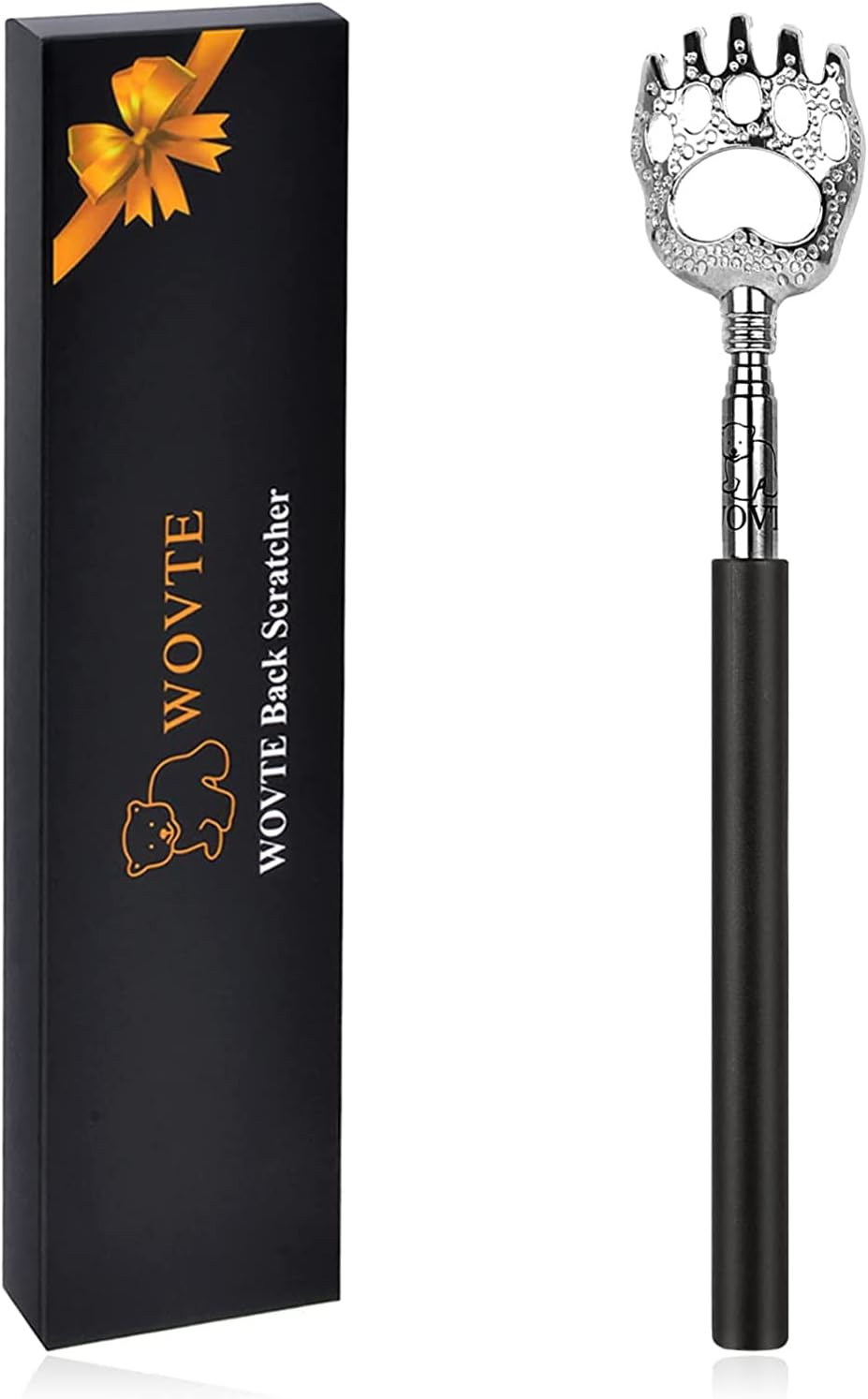WOVTE Bear Claw Black Telescopic Back Scratcher | Amazon (US)