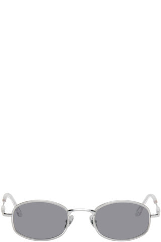 BONNIE CLYDE - Silver Bicycle Sunglasses | SSENSE