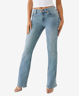 Women's Becca Big T Bootcut Flap Jeans | Macy's