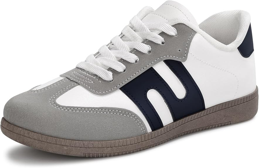 Padgene Womens Tennis Sneakers Walking Flat Low-Top Casual Lace-Up Comfortable Fashion Sneakers W... | Amazon (US)