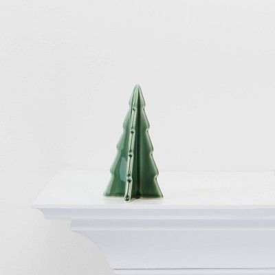Small Ceramic Christmas Tree Green - Wondershop™ | Target