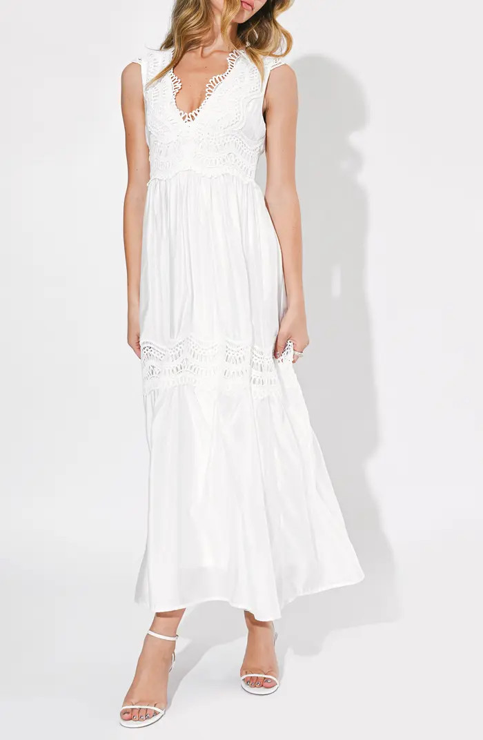Lace Inset Maxi Dress | Nordstrom