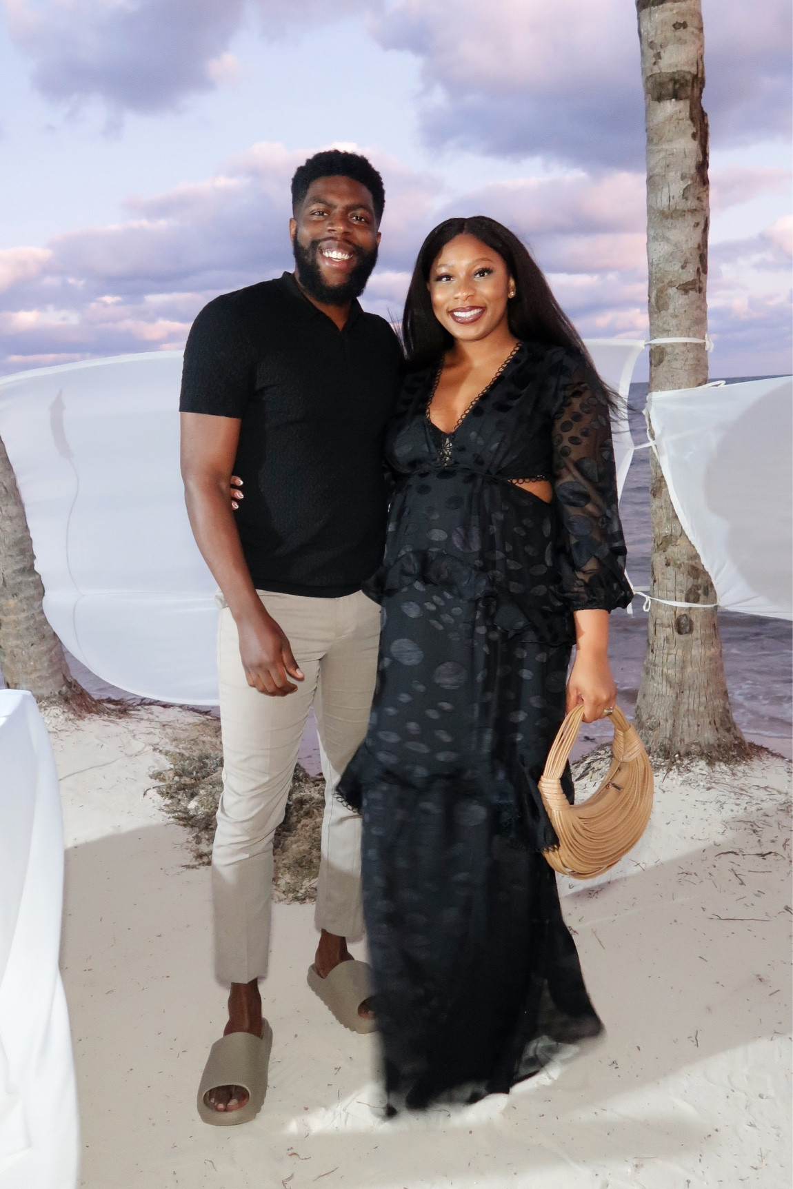 Vacation outfit me please 😍
Wore this dress in cancun and it was a crowd favorite. Linking whole outfit and it’s bump friendly. 

#LTKstyletip #LTKbump #LTKFind