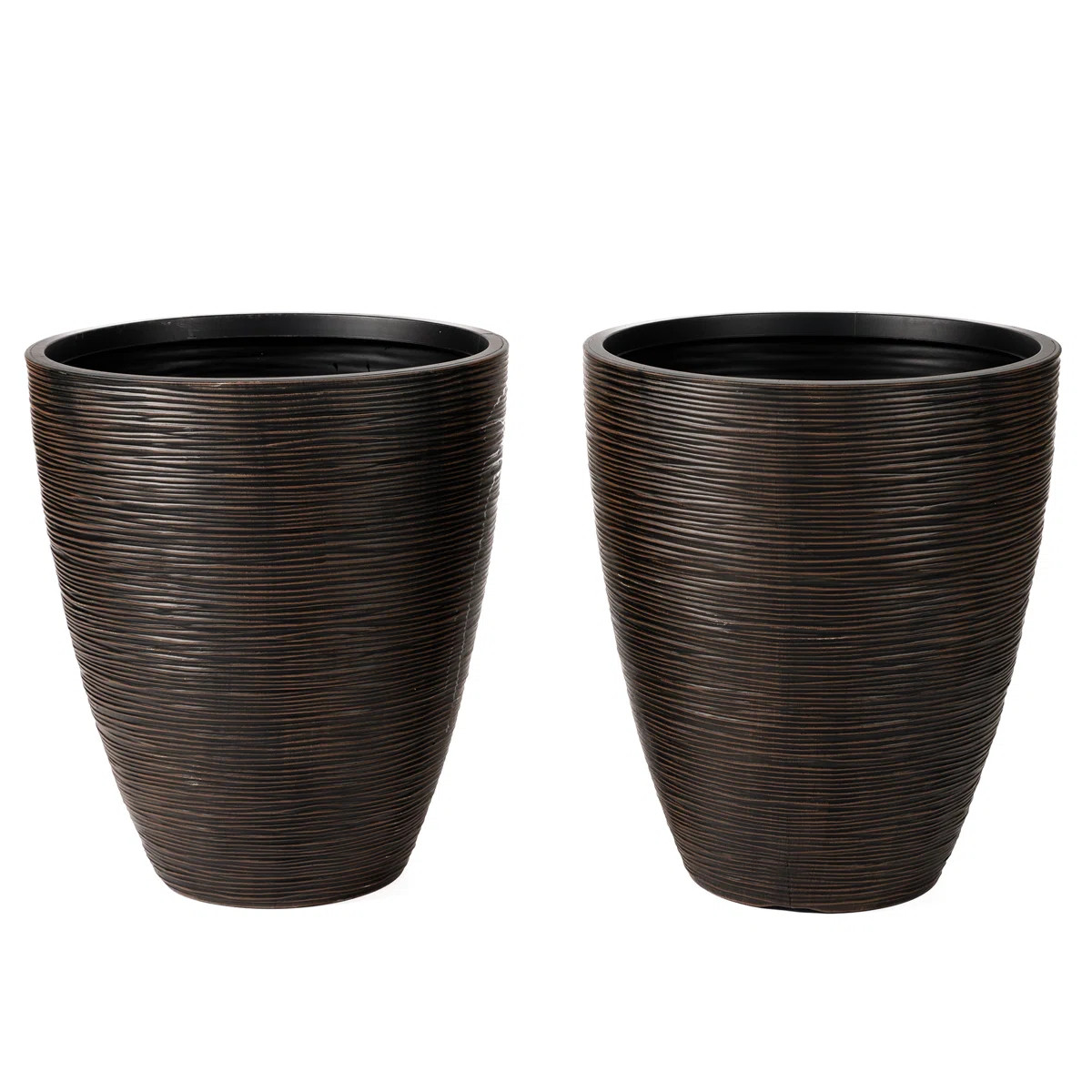 Polyethylene Newport Garden Planter, (2 Pack) | Wayfair North America