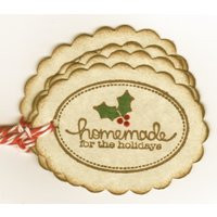 Christmas Cookie Labels For Homemade Baked Goods Sweets Gift Tags Cookies Food Gifts - Set Of 6 | Etsy (US)