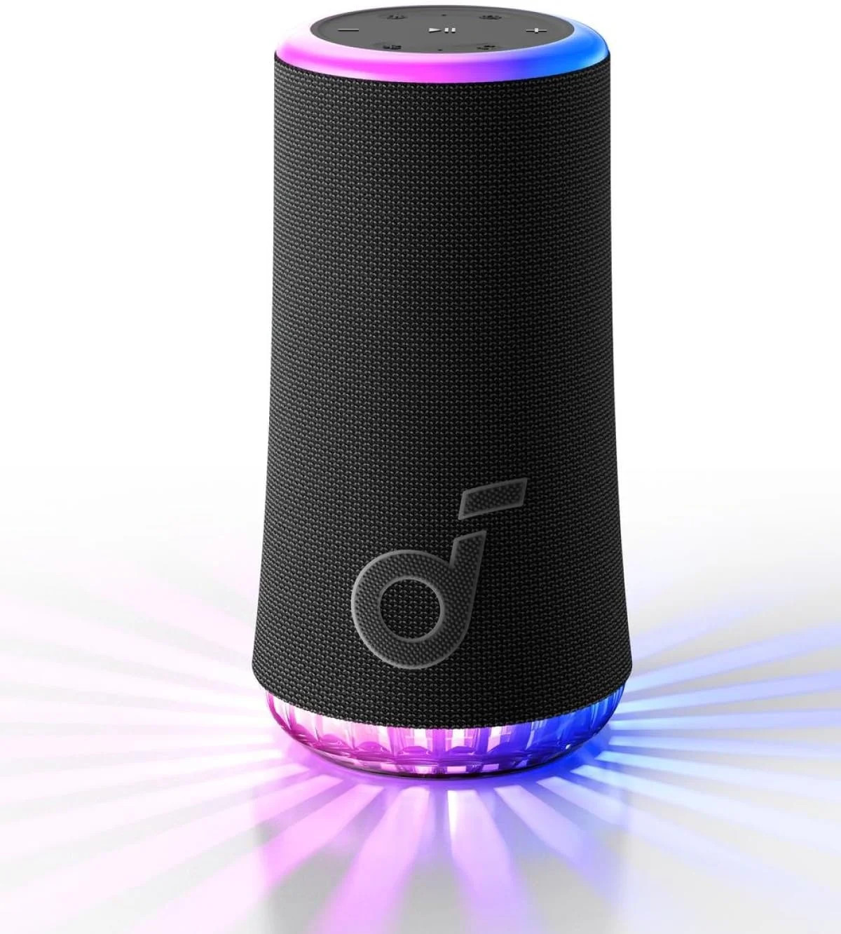 soundcore Glow Portable Speaker with 30W 360° Sound, Synchronized Radiant Light, 18H Playback,IP... | Walmart (US)