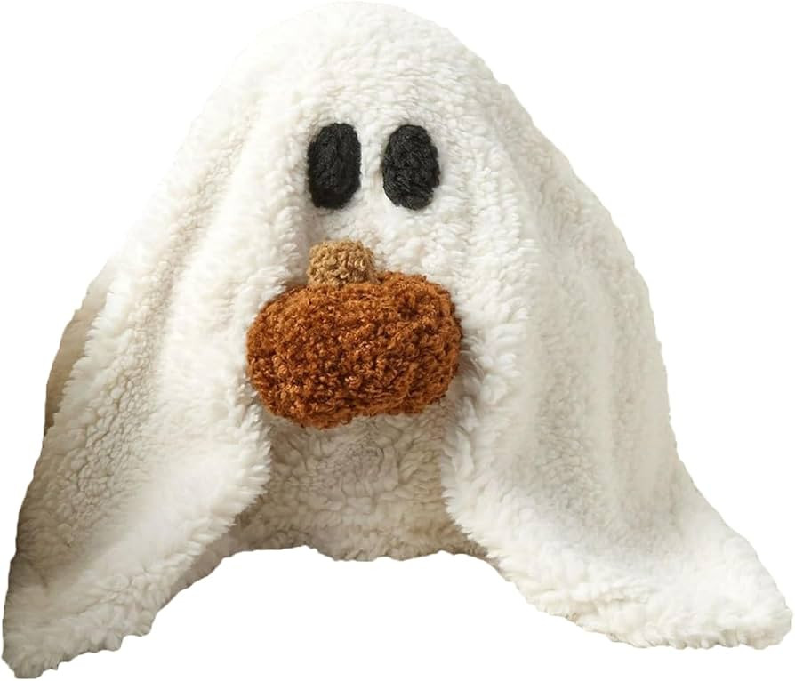 Gus The Ghost Pillow, Fun and Soft Halloween Party Decoration Ghost Pillow, Surprise Birthday, Ha... | Amazon (US)