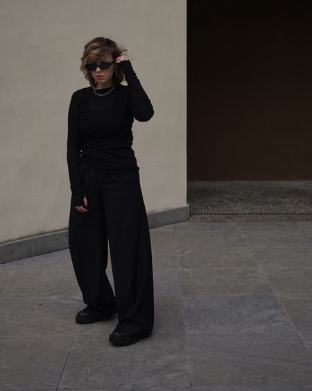 Black wool outfit idea

#LTKworkwear #LTKeurope #LTKSeasonal