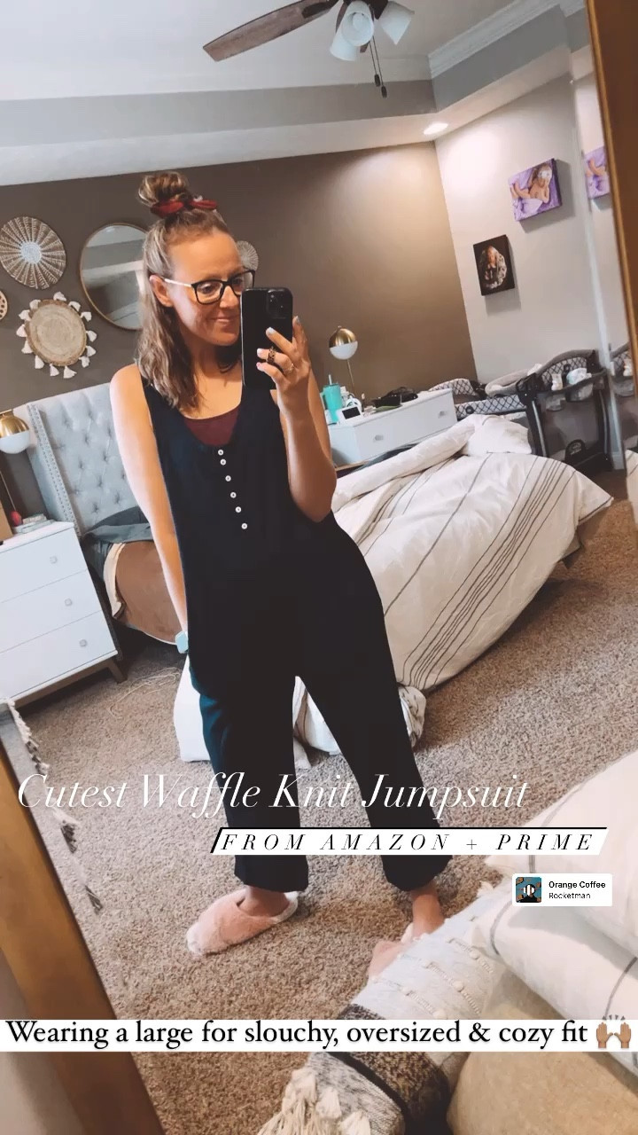 Best waffle knit jumpsuit ever from Amazon!
.
.
.
.
.
Flannel // lounge // waffle knit // free people look for less // maternity fall // shaket // jumpsuit // romper // Amazon fashion // Amazon style // Amazon clothing // seater set // lounge set // comfy // cozy style // Affordable style // mom style // affordable fashion // budget style // budget fashion // budget friendly // comfy style // comfy cozy // comfy fashion // casual style // casual fashion // budget friendly // everyday style // mom fashion // sale // deals // clearance // budget finds // affordable finds // budget finds // affordable // budget // family fashion // family style // women’s fashion // women’s style // kids fashion // kids style // family friendly // look for less // Workout gear // workout clothes // athleisure // leggings // tights // shorts // comfy clothes // comfy cozy // cozy // comfy style // cozy style // athletic gear // athletic wear // workout // sporting goods // shorts // joggers // sweatpants // sweats // tanks // tees // tank top // bra // bras // lounge set // loungewear // lounge // comfy fashion // lounge wear // Amazon deals // Amazon finds // Amazon favorites // Amazon gadgets // Amazon home // Amazon kitchen // kitchen gadgets // found it in Amazon // Amazon must haves // gift guide // gift guides // Amazon fashion // amazon clothes // amazon style // postpartum // breastfeeding friendly

#LTKtravel #LTKSeasonal