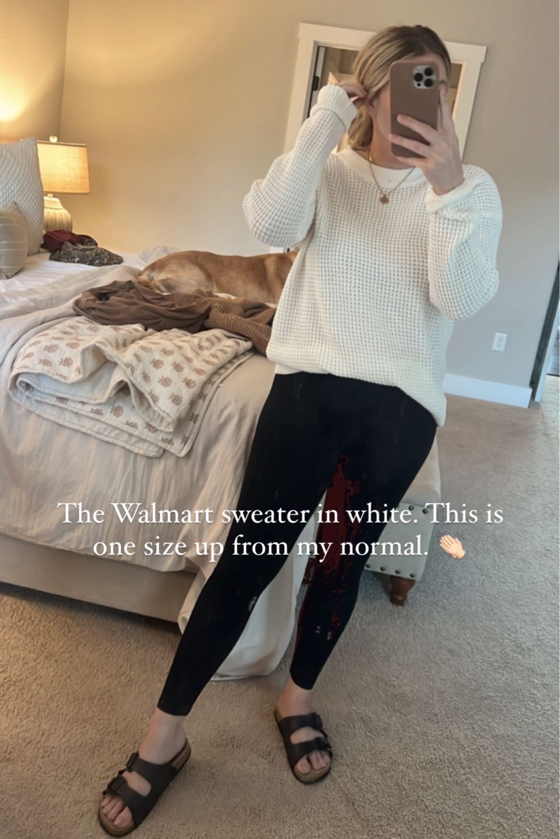 Walmart waffle knit sweater 

#LTKmidsize #LTKstyletip #LTKSeasonal