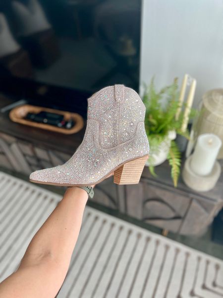 My favorite new cowgirl boots that are totally Barbie appropriate and for Taylor swift tour (if I went) | also some amazing west elm media items in the back!

#LTKparties #LTKunder100 #LTKstyletip