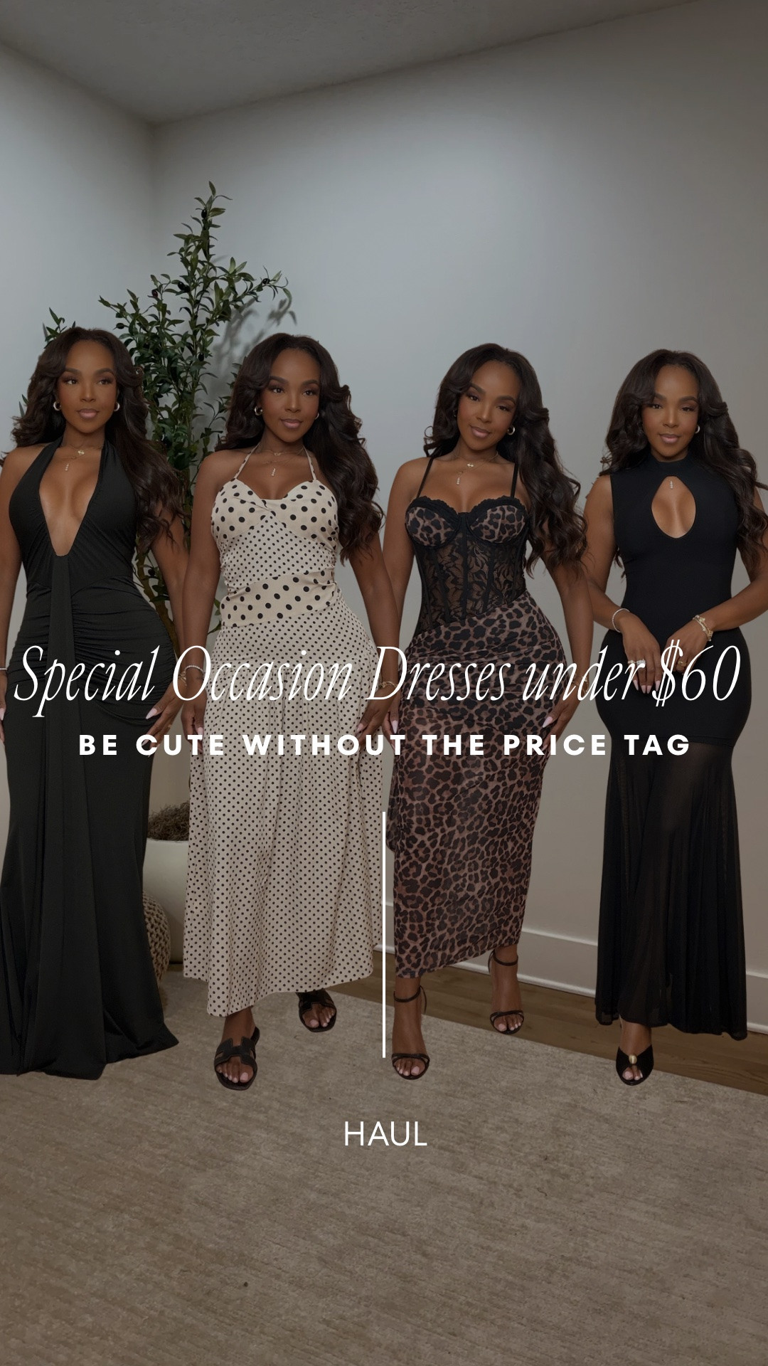 The fact that every one of these dresses is under $60 😮‍💨🤎

These are the kind of dresses that work for weddings, vacation dinners, date nights, birthdays, bridal events, and all those moments when you want to look dressed up without spending a fortune.

Everything is linked below. If an item shows in a different color, click it anyway because the same silhouette is usually available in multiple color options.

Wearing a Small for reference.
5’4” | 140 lbs

Which dress is your favorite: 1, 2, 3, or 4?

#LTKPetite #LTKgrwm #LTKootd
