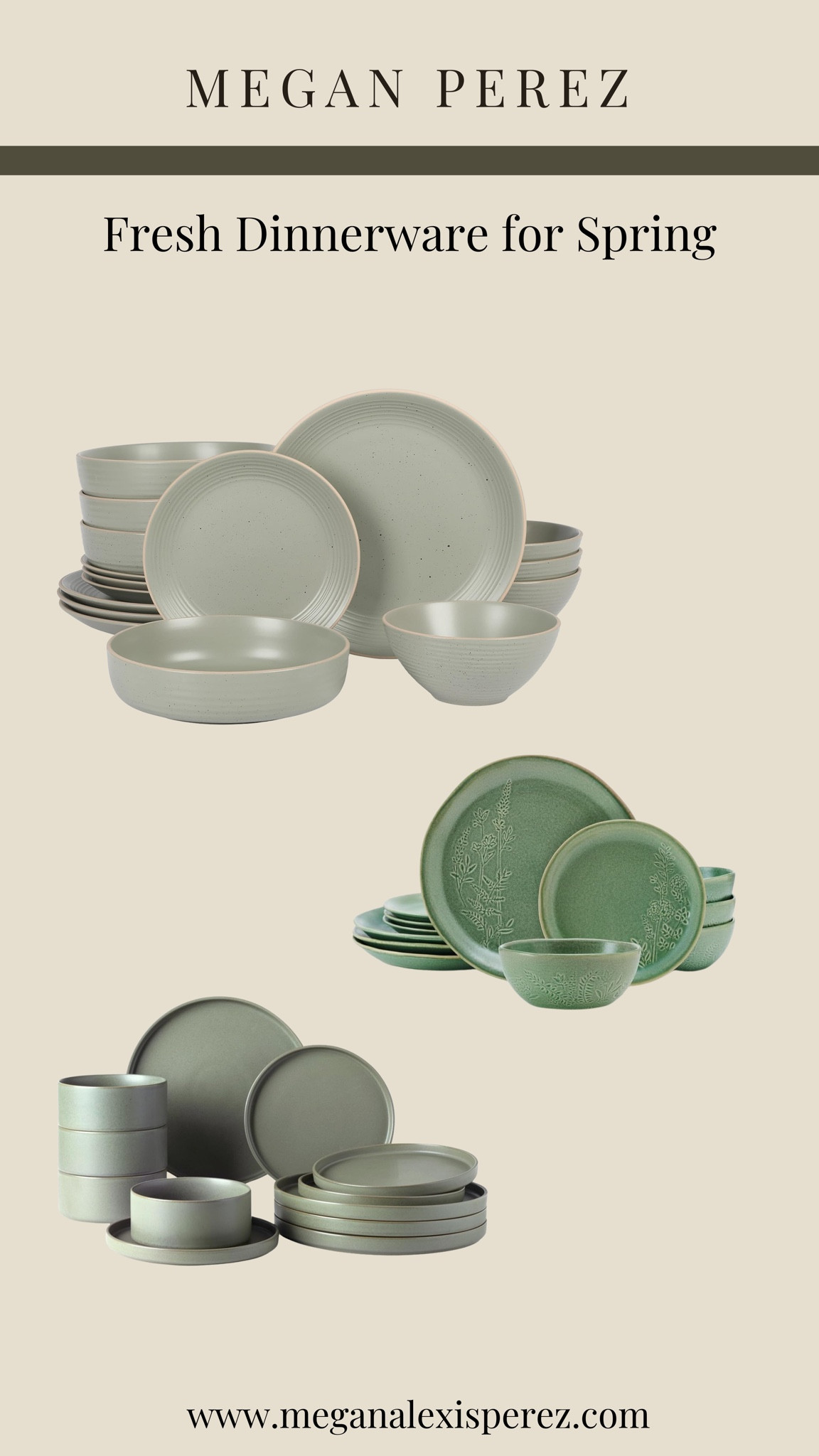 Loving the color green this year!! Perfect to add to my dining sets  

#LTKHome