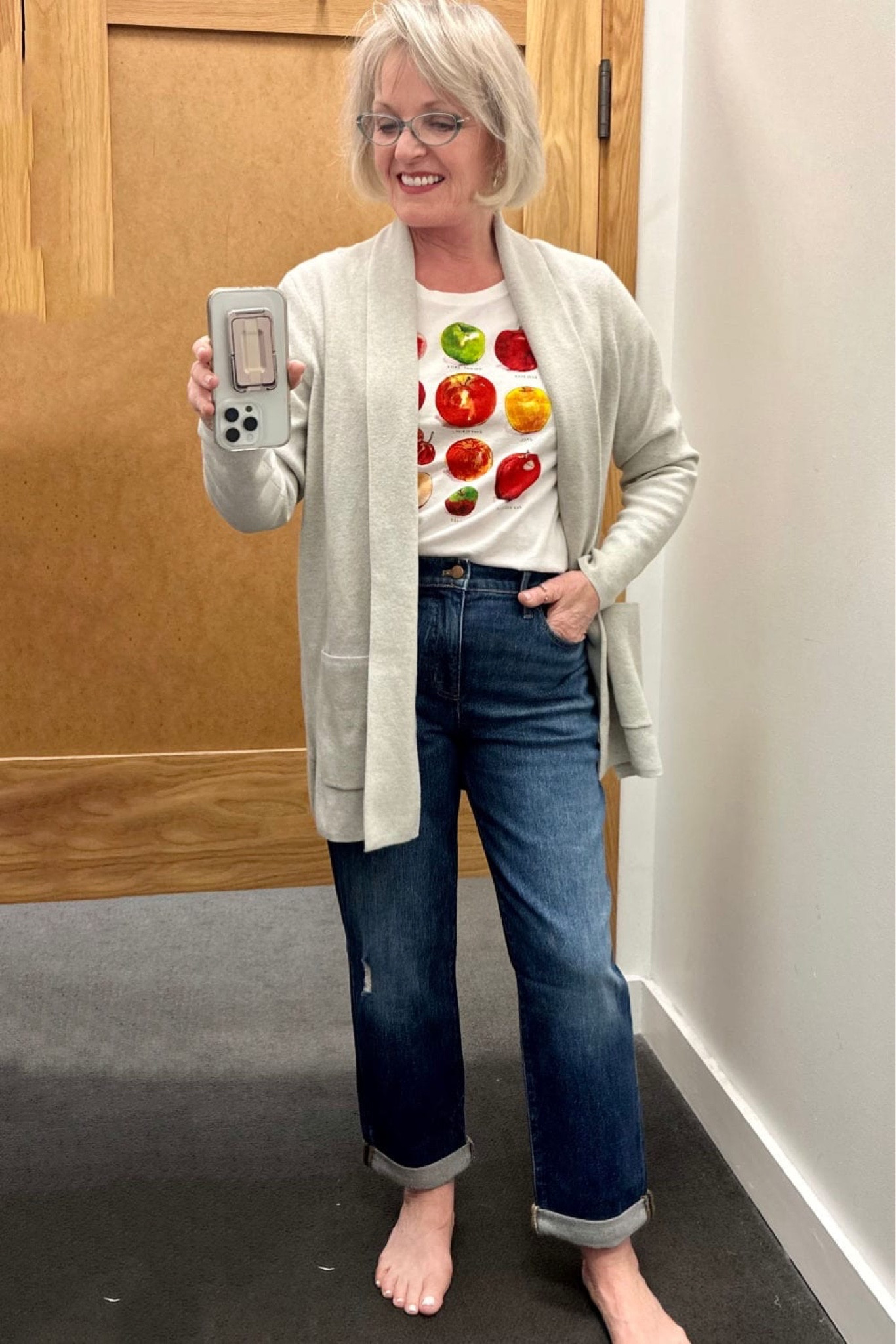 J.Crew Factory has 50% off their entire site and I am loving their graphic tees for fall. The exact tee I am wearing is sold out, so I linked another option. The boyfriend jeans have a loose fit so you might want to size down in them and the knit blazer as well.

#Jcrewfactory #jcrewfactoryfashion #Fashion #FallFashion #Fashionover50 #Fashionover60 #Graphictee #KnitBlazer #BoyfriendJeans 

#LTKSeasonal #LTKsalealert #LTKstyletip