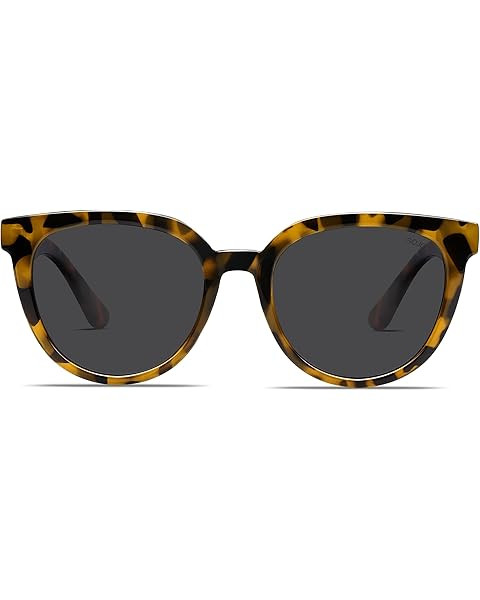 SOJOS Fashion Round Sunglasses for Women Men Oversized Vintage Shades SJ2057 | Amazon (US)