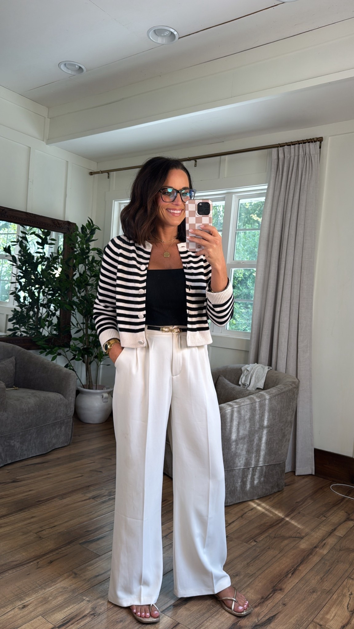 easiest work fit🤍

workwear outfit idea, striped cardigan, white trousers outfit, chic office look, business casual outfit, neutral style outfit, effortless work outfit, affordable basics

#ltkfashion #ltkdeals #workwearstyle #chicoutfit #neutralfashion #businesscasual #budgetstyle #ootdfashion #ltkstyleinspo

#LTKPetite