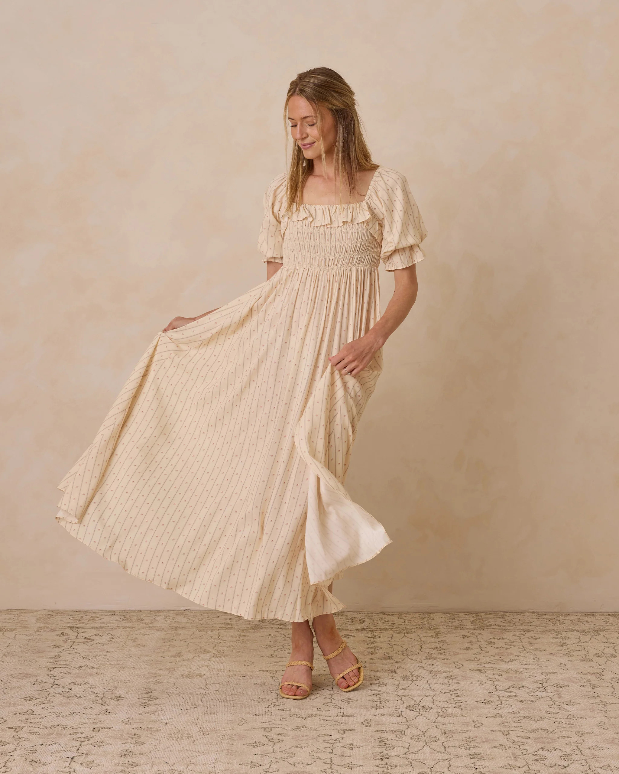 Birdie Dress || Victorian Stripe | Rylee + Cru