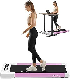 Redliro Walking Pad Treadmill Under Desk, Portable Mini Treadmill with Remote Control, Bluetooth,... | Amazon (US)