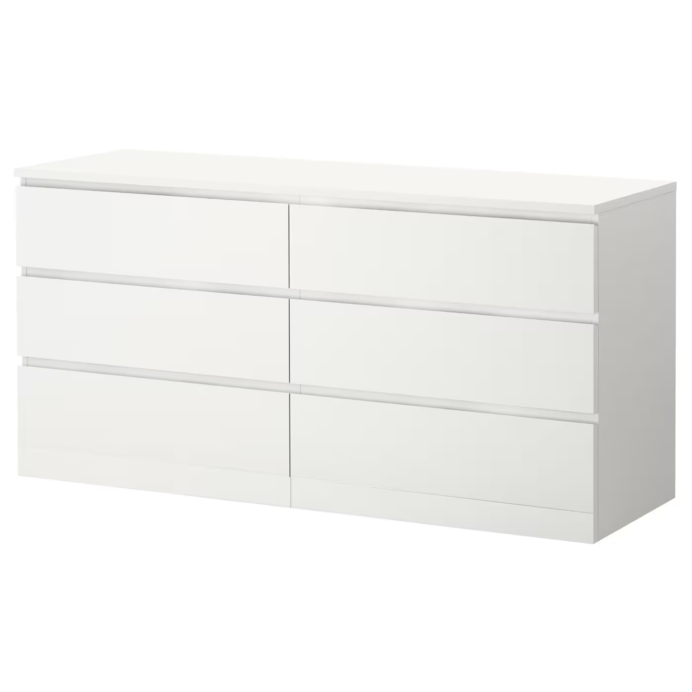MALM Kommode, 6 Schubladen, weiß, 160x78 cm - IKEA Deutschland | IKEA (DE)