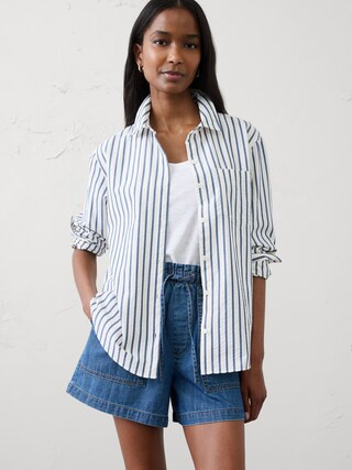 Seersucker Shirt | Banana Republic Factory